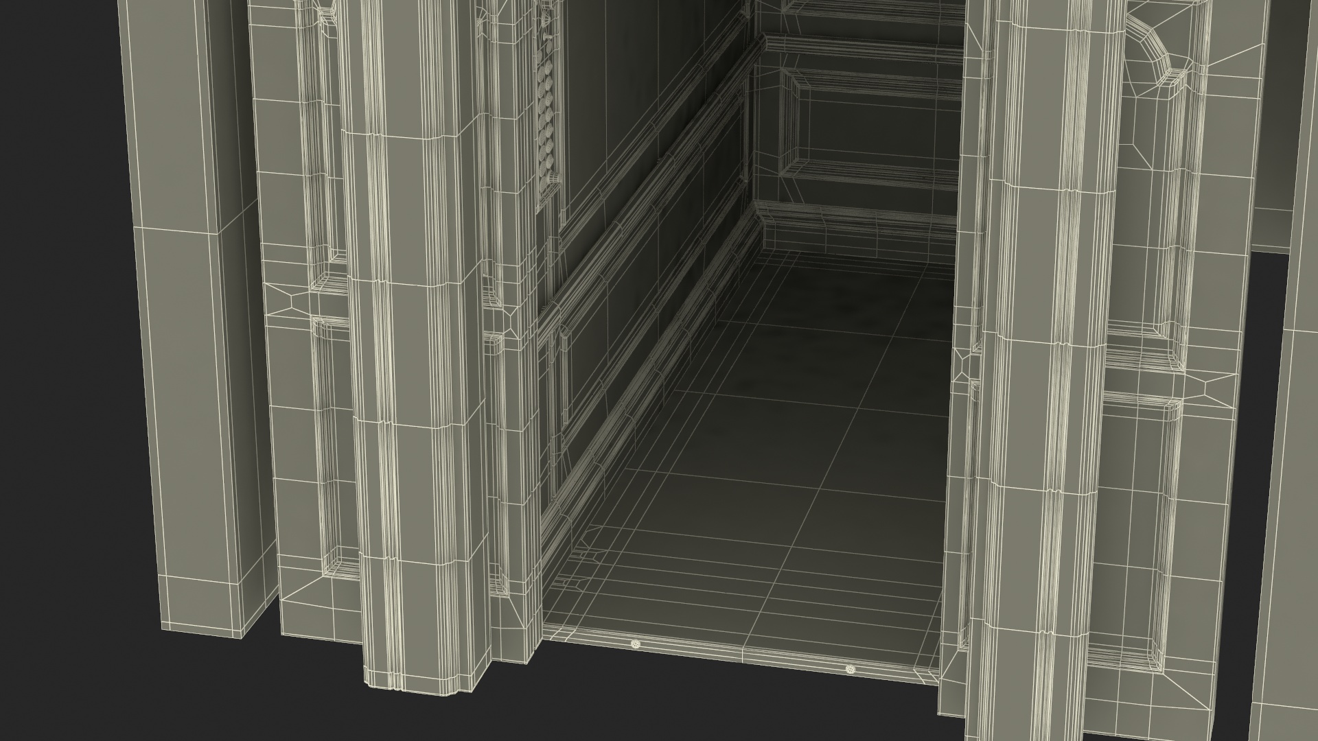 3D Vintage Elevator