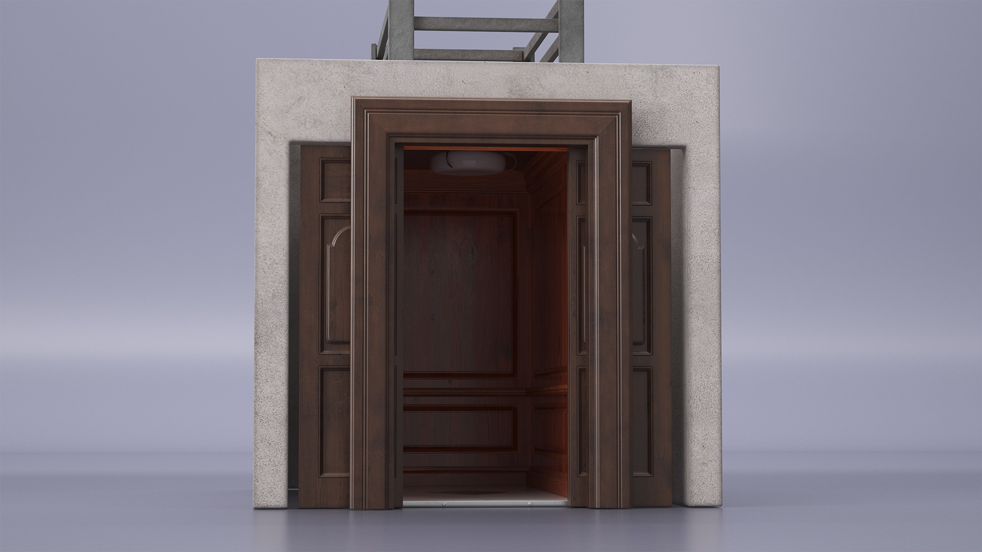 3D Vintage Elevator