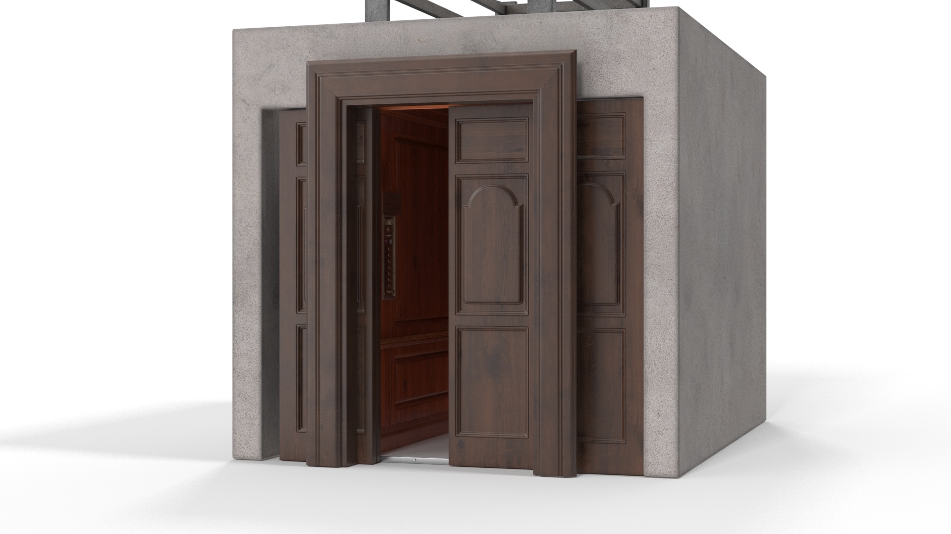 3D Vintage Elevator