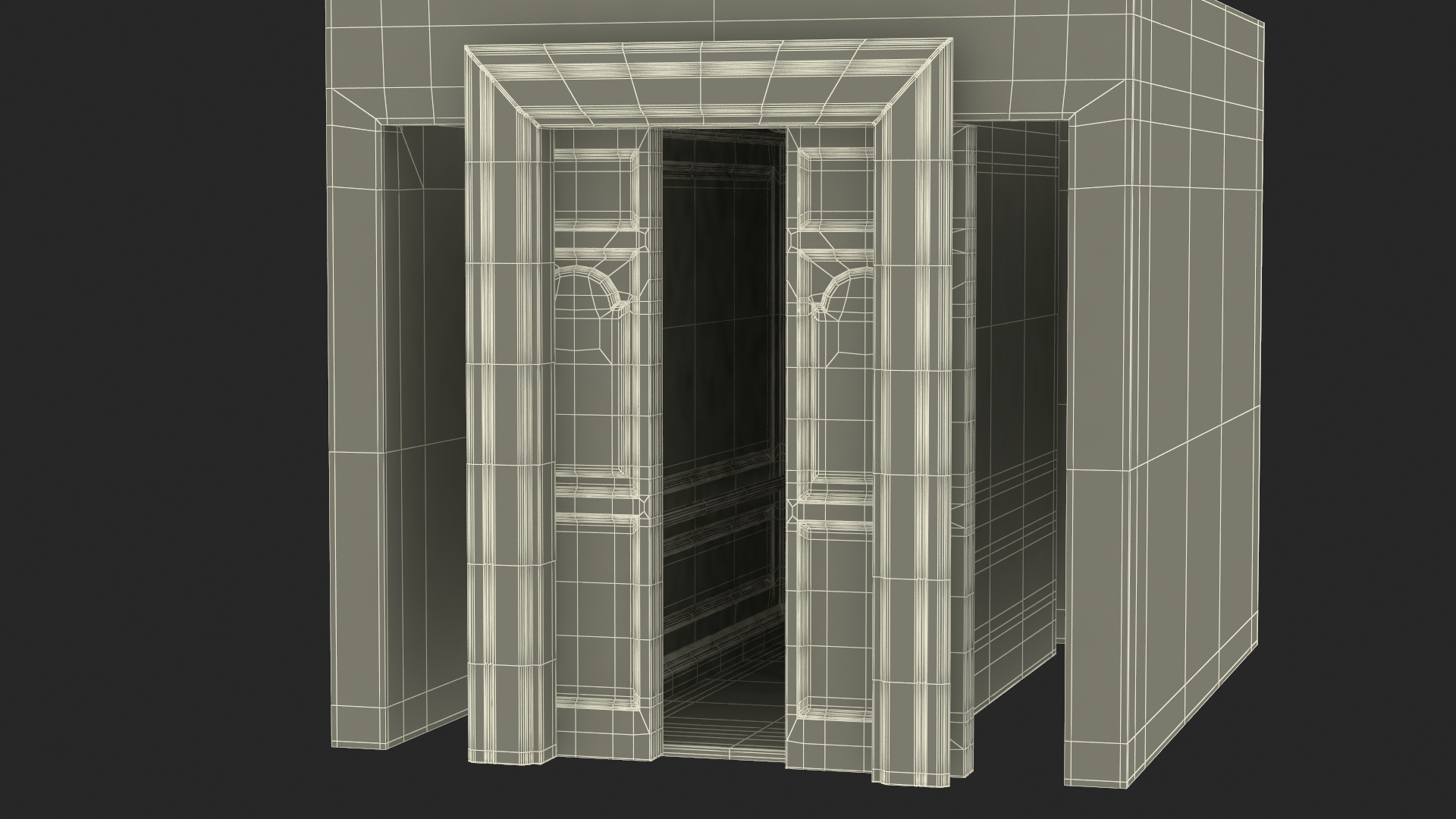 3D Vintage Elevator