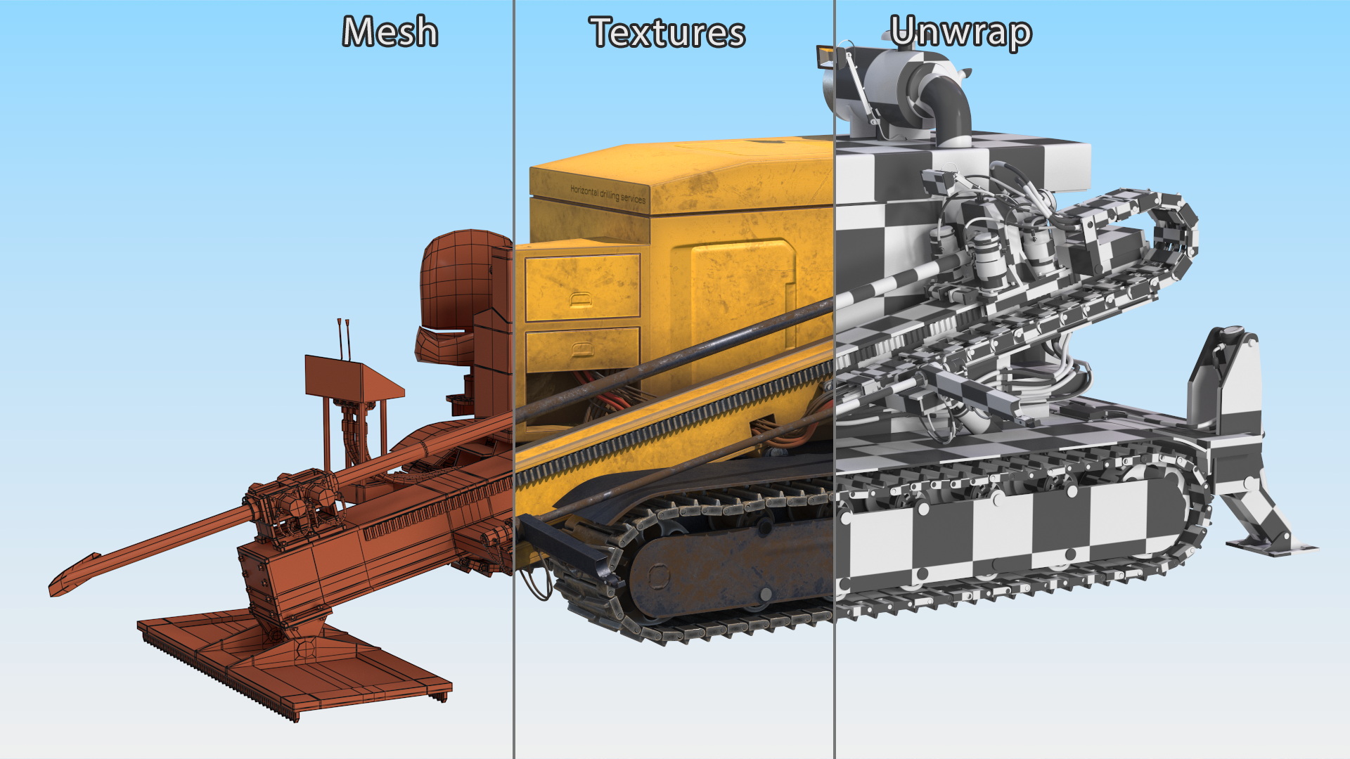 3D Directional Drilling Rig Used Rigged