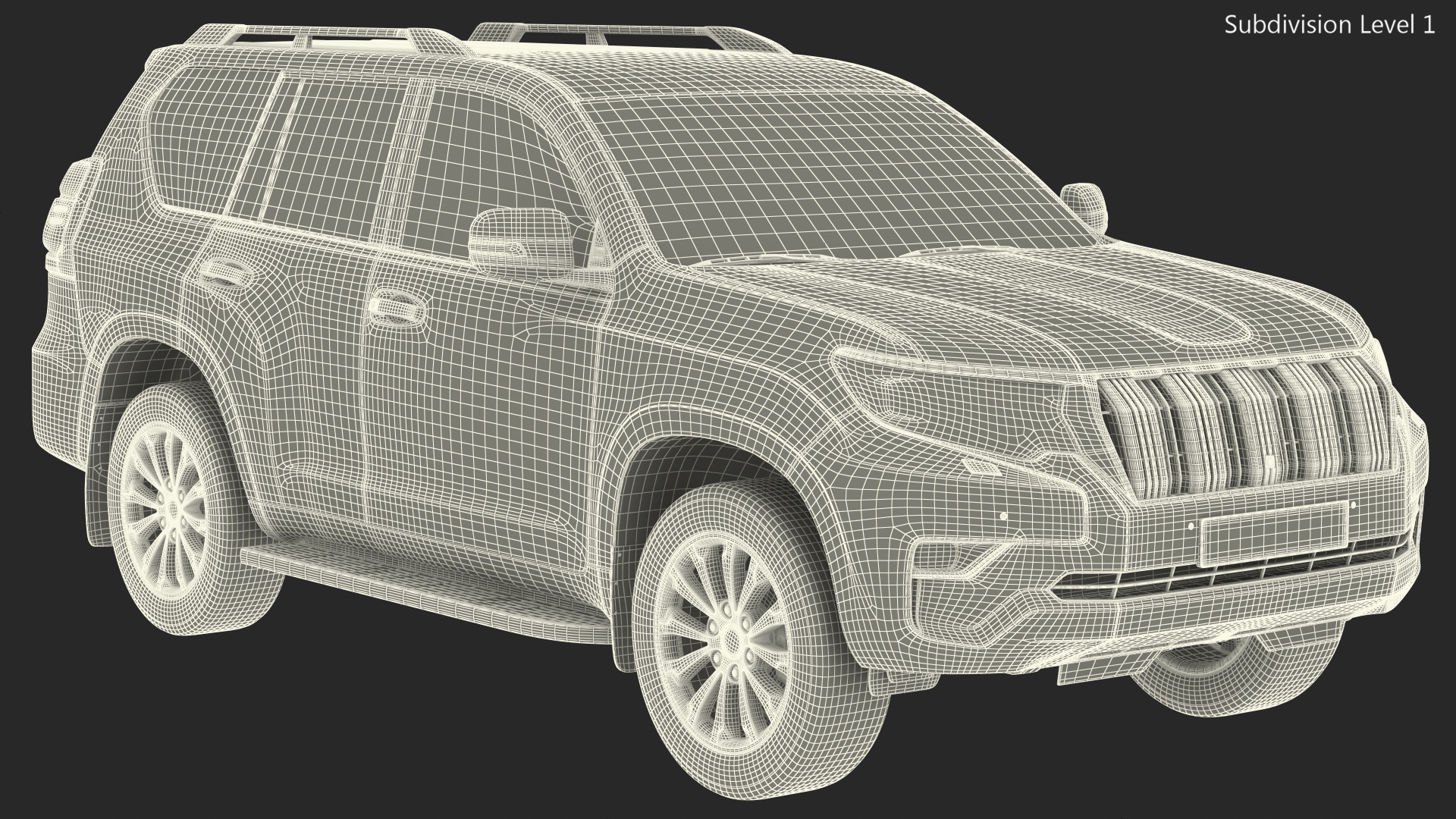 3D model SUV 4x4 Generic