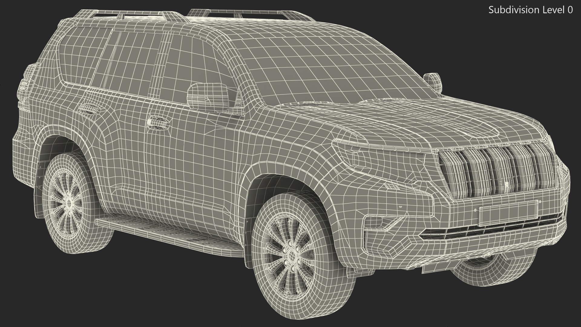 3D model SUV 4x4 Generic