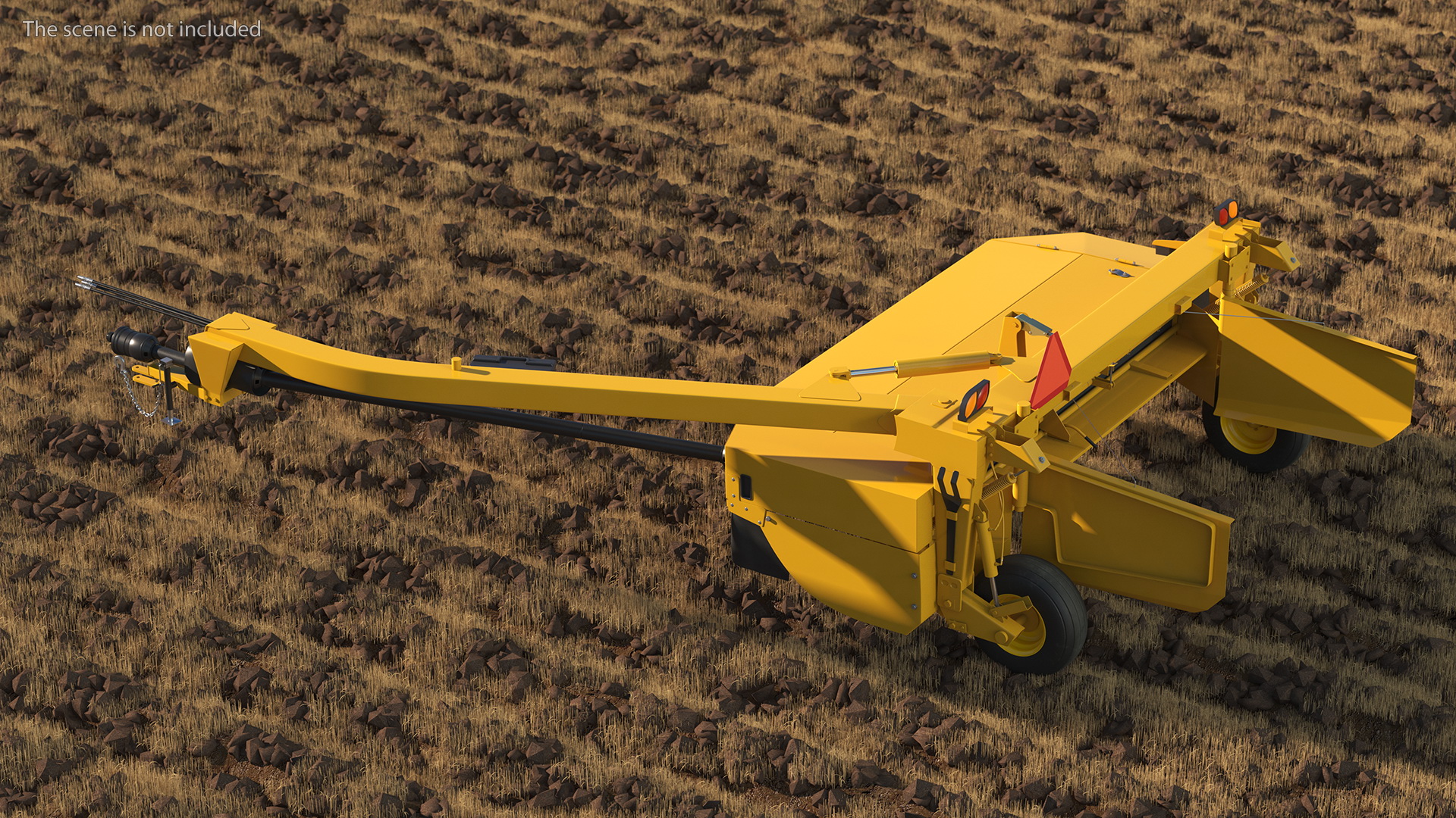3D Side Pull Disc Mower Conditioners model
