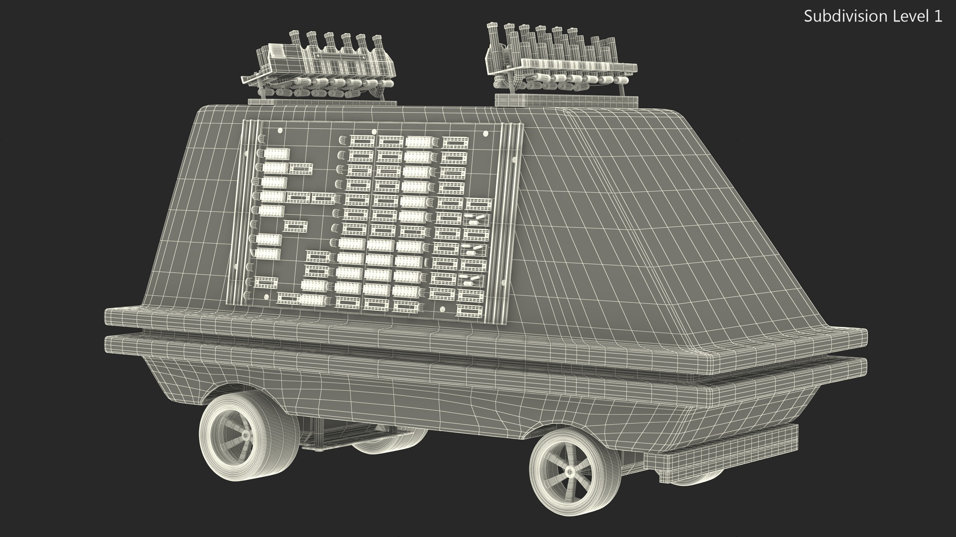 3D Mouse Droid From Star Wars