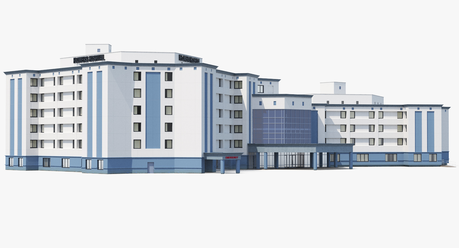 Hospital Building 3D