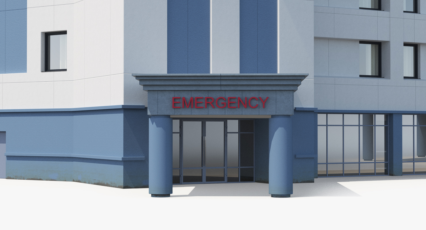 Hospital Building 3D