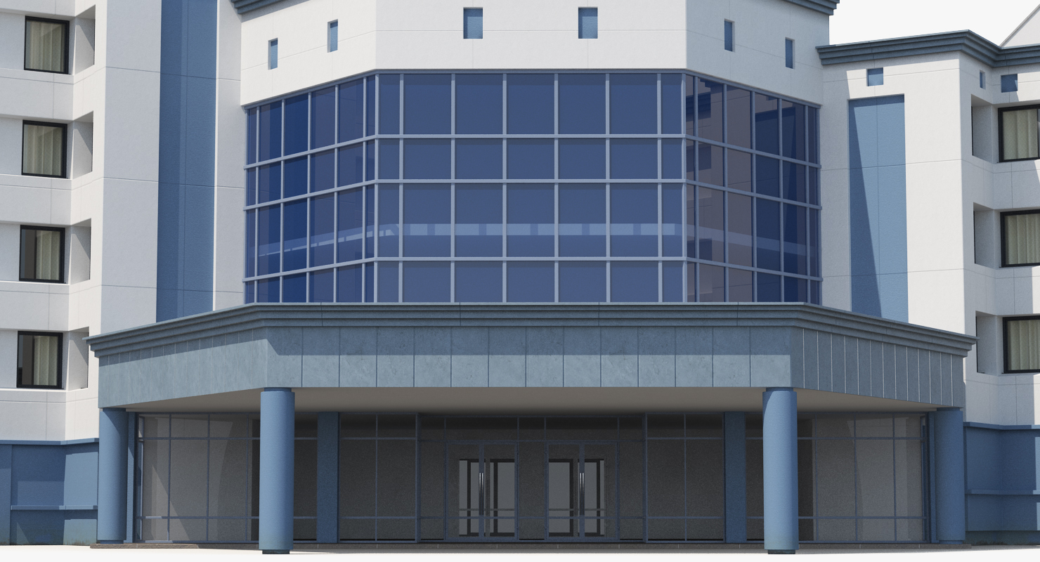 Hospital Building 3D