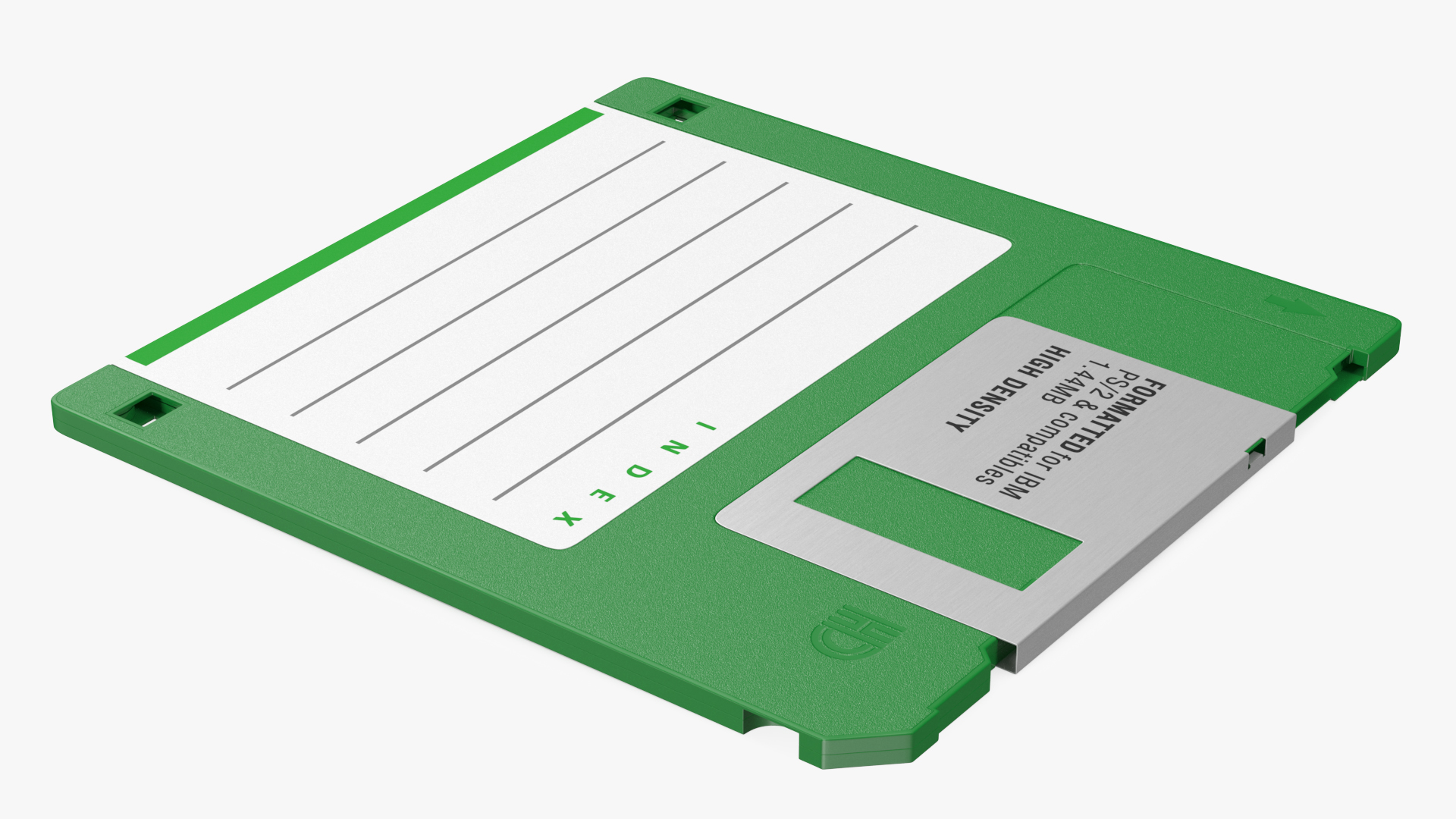 Double Sided Micro Diskette 3D