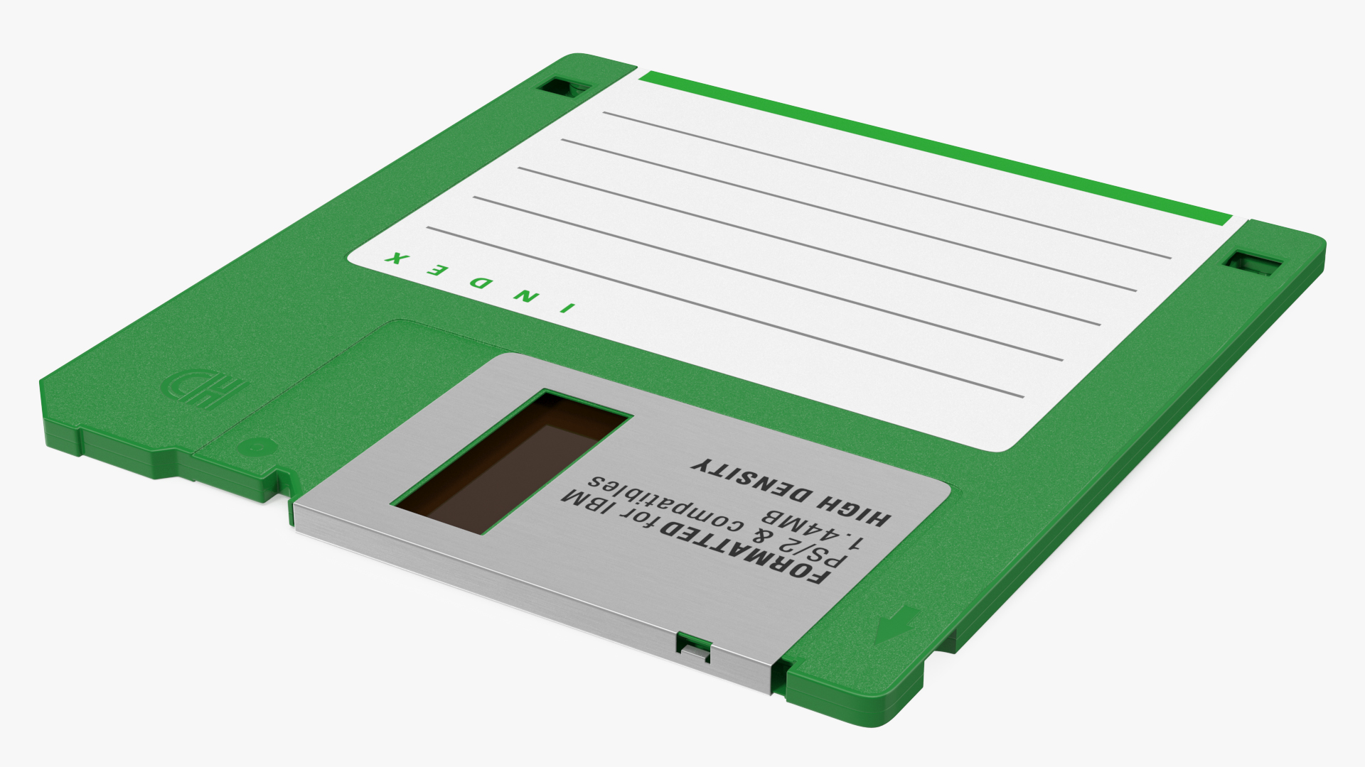 Double Sided Micro Diskette 3D