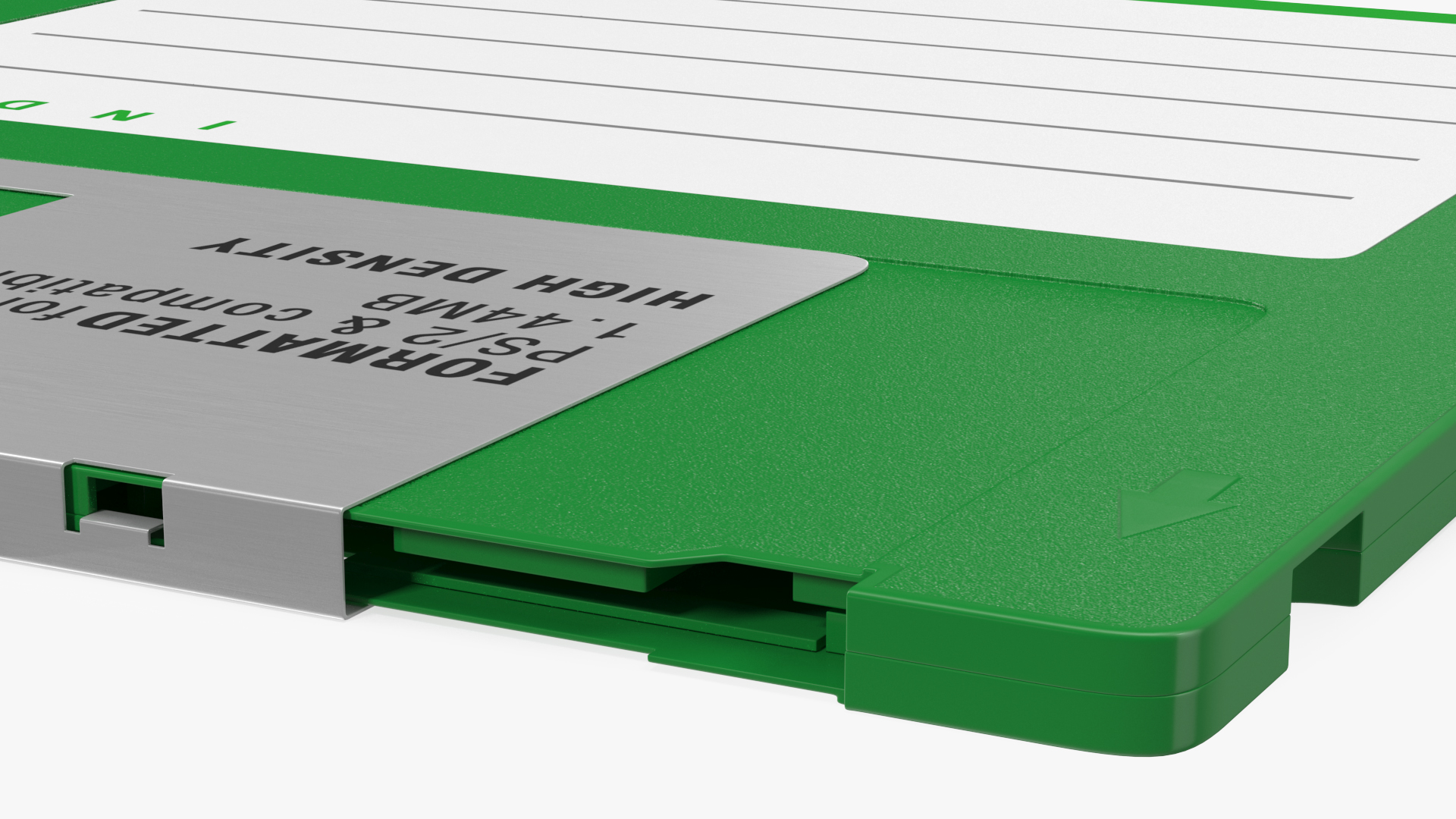 Double Sided Micro Diskette 3D