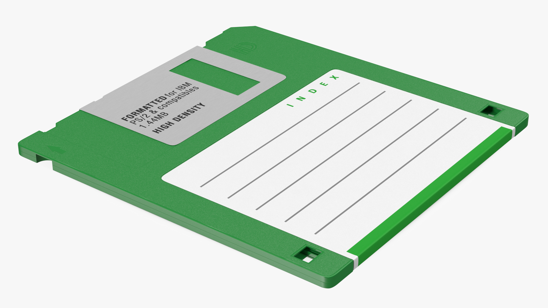 Double Sided Micro Diskette 3D