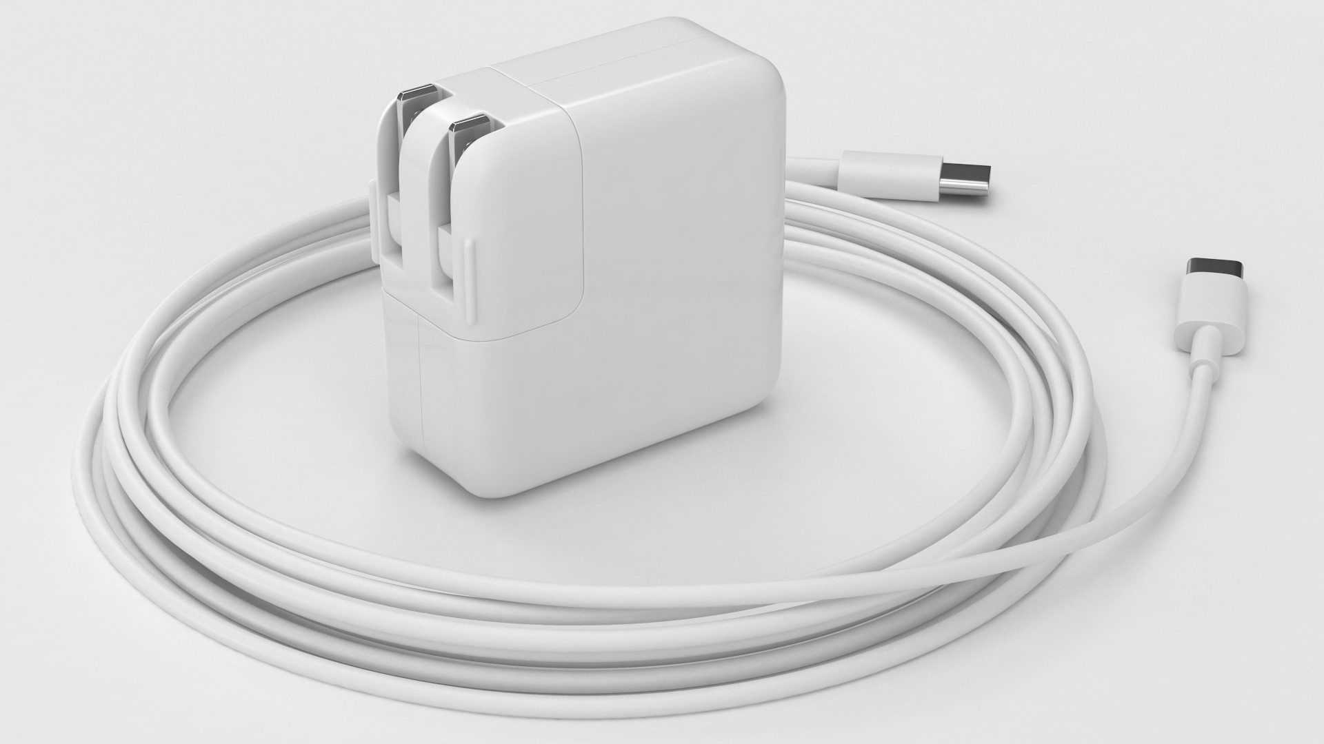 3D Apple 30W Type C Power Adapter with Cable