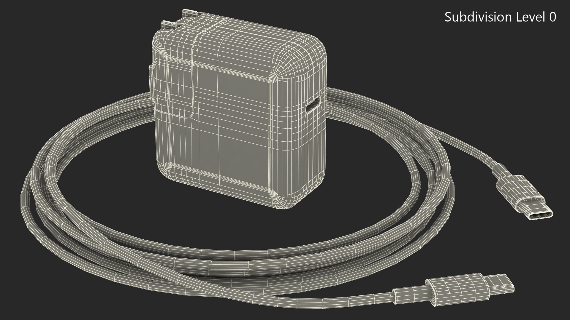 3D Apple 30W Type C Power Adapter with Cable