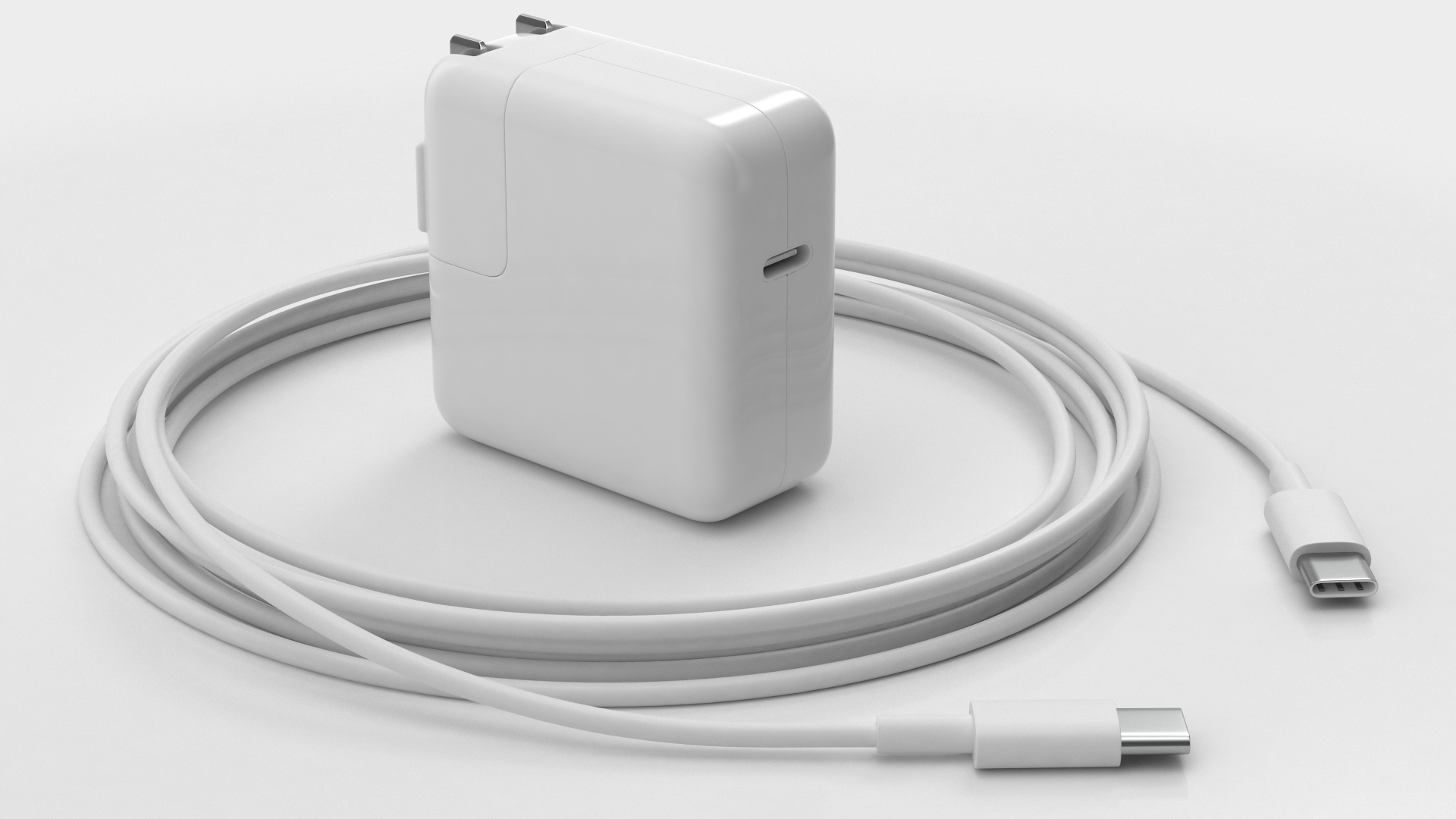 3D Apple 30W Type C Power Adapter with Cable