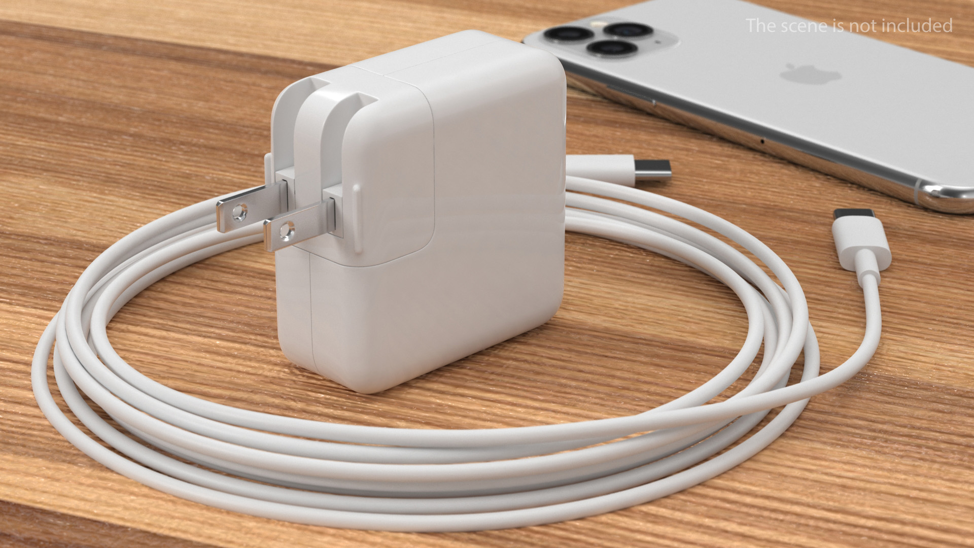 3D Apple 30W Type C Power Adapter with Cable