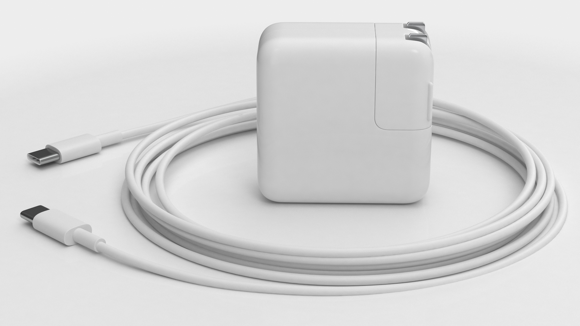 3D Apple 30W Type C Power Adapter with Cable