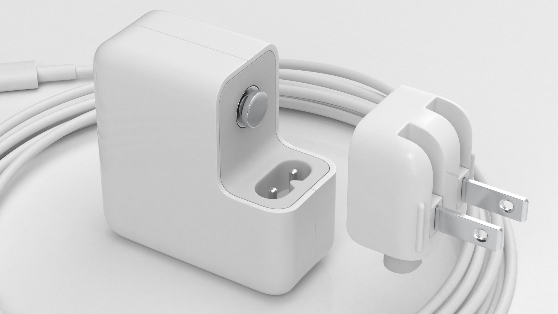 3D Apple 30W Type C Power Adapter with Cable