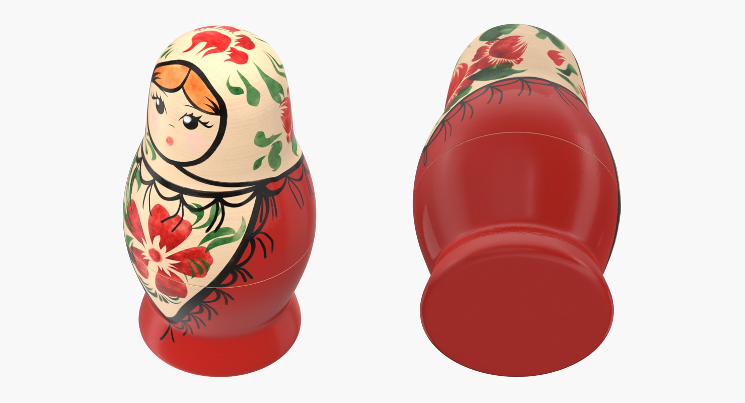 3D model Matryoshka Doll