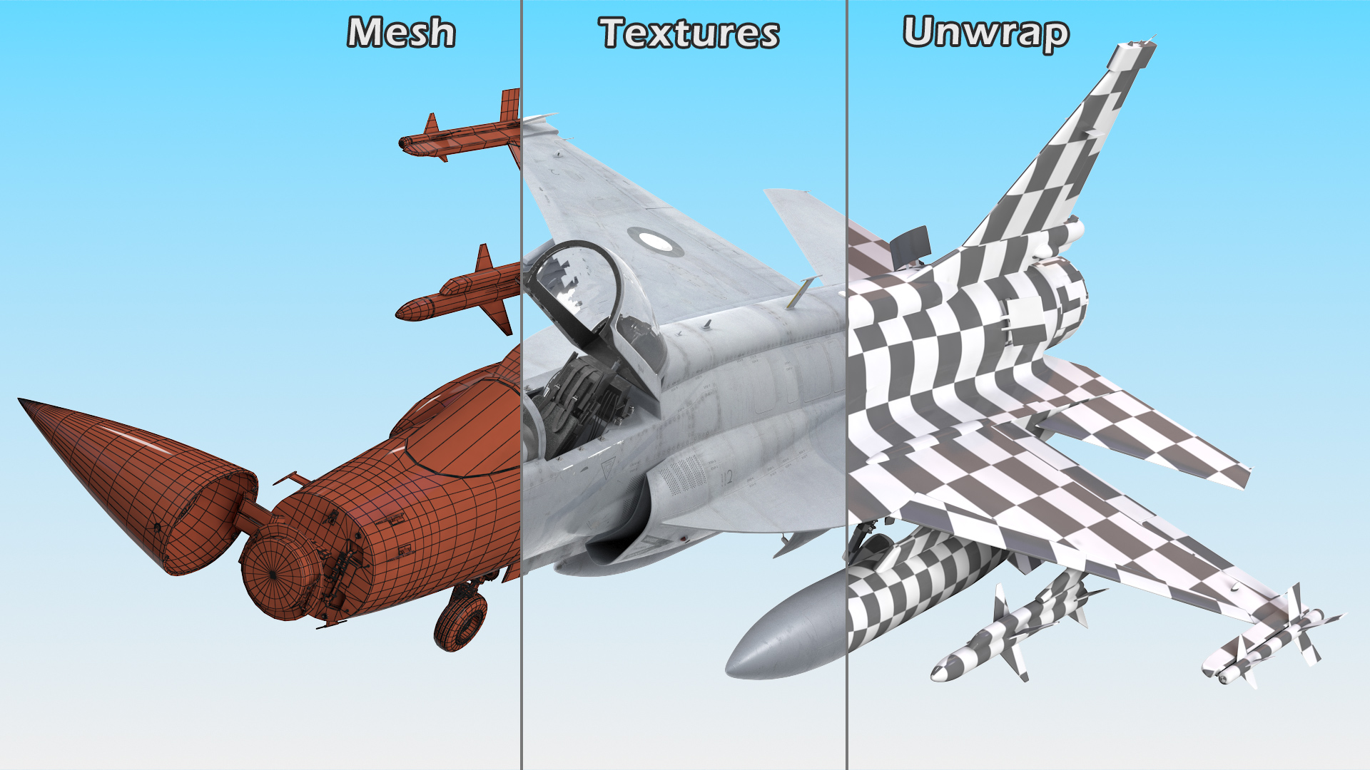 3D model PAC JF-17 Thunder Pakistan Air Force with Armament