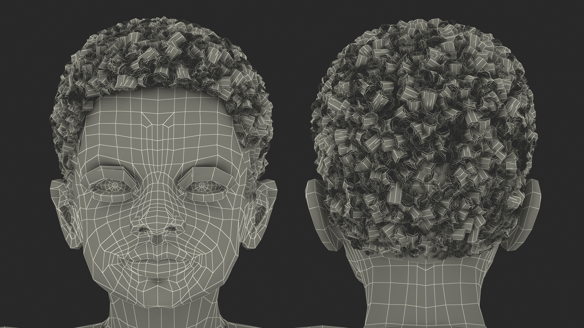 Black Child Boy With Ball Rigged 3D