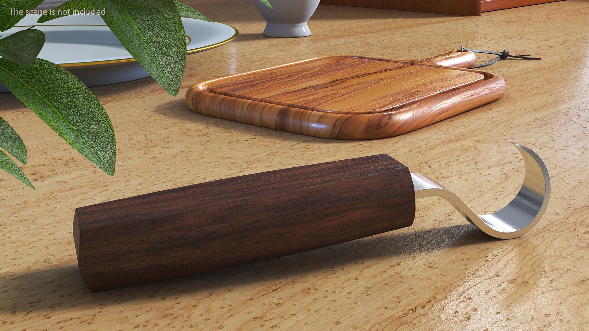 Spoon Carving Knife 3D model