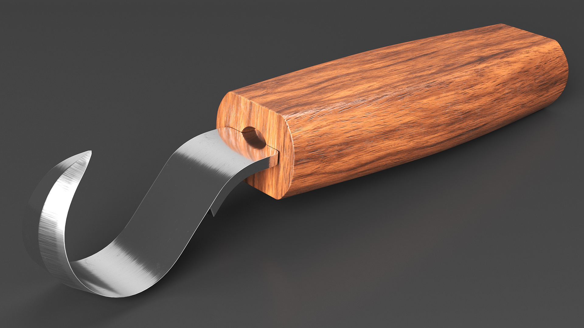 Spoon Carving Knife 3D model