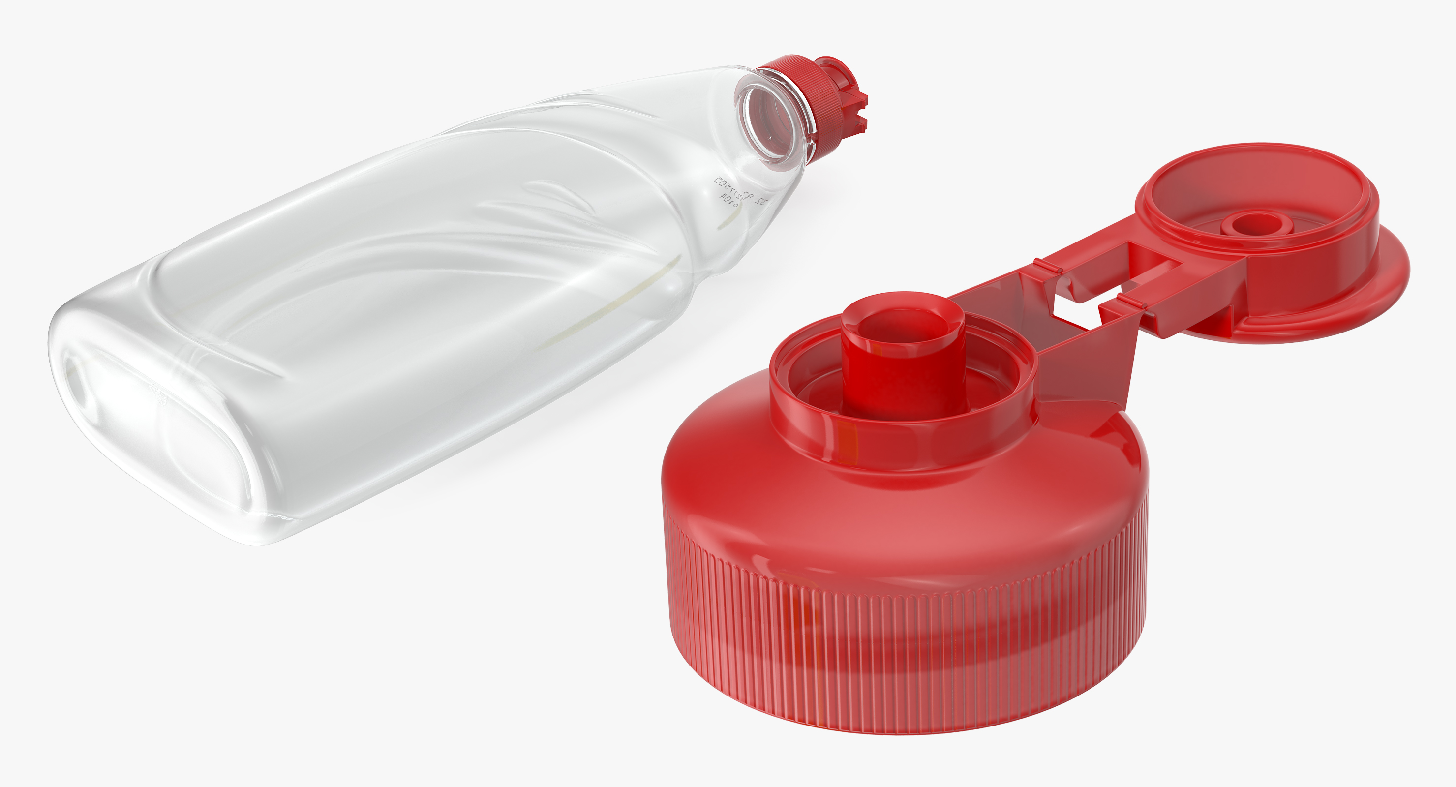 3D model Yellow Dishwashing Liquid