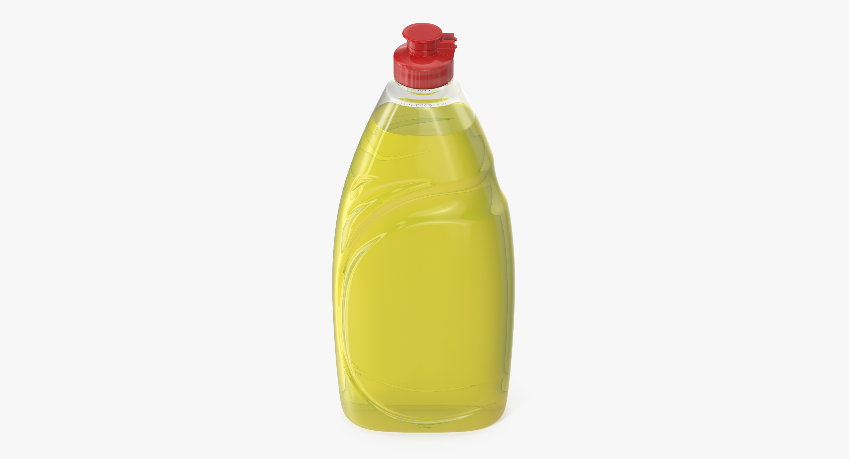 3D model Yellow Dishwashing Liquid