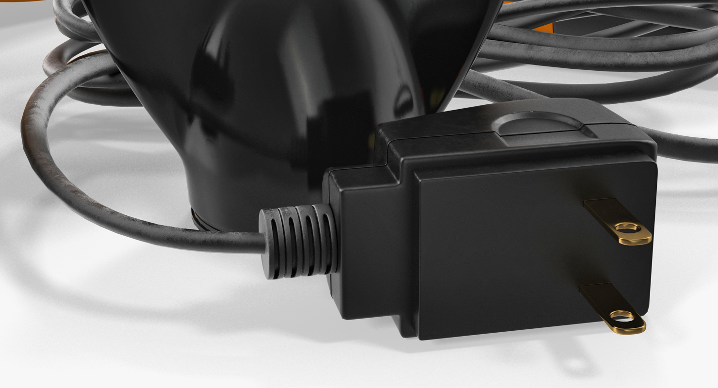 3D model Conair Hair Dryer with Nozzles