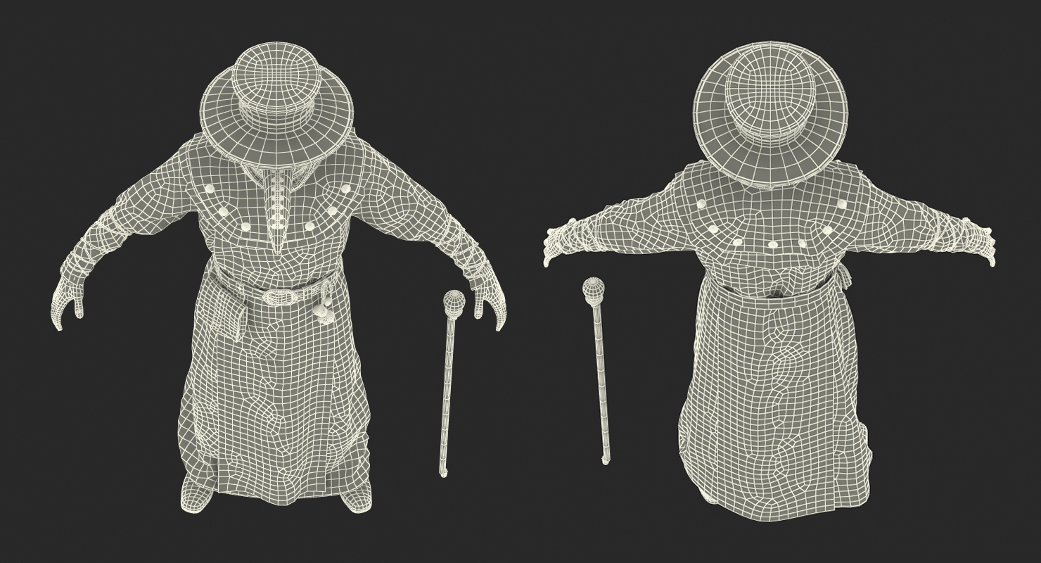 3D Plague Doctor Costume
