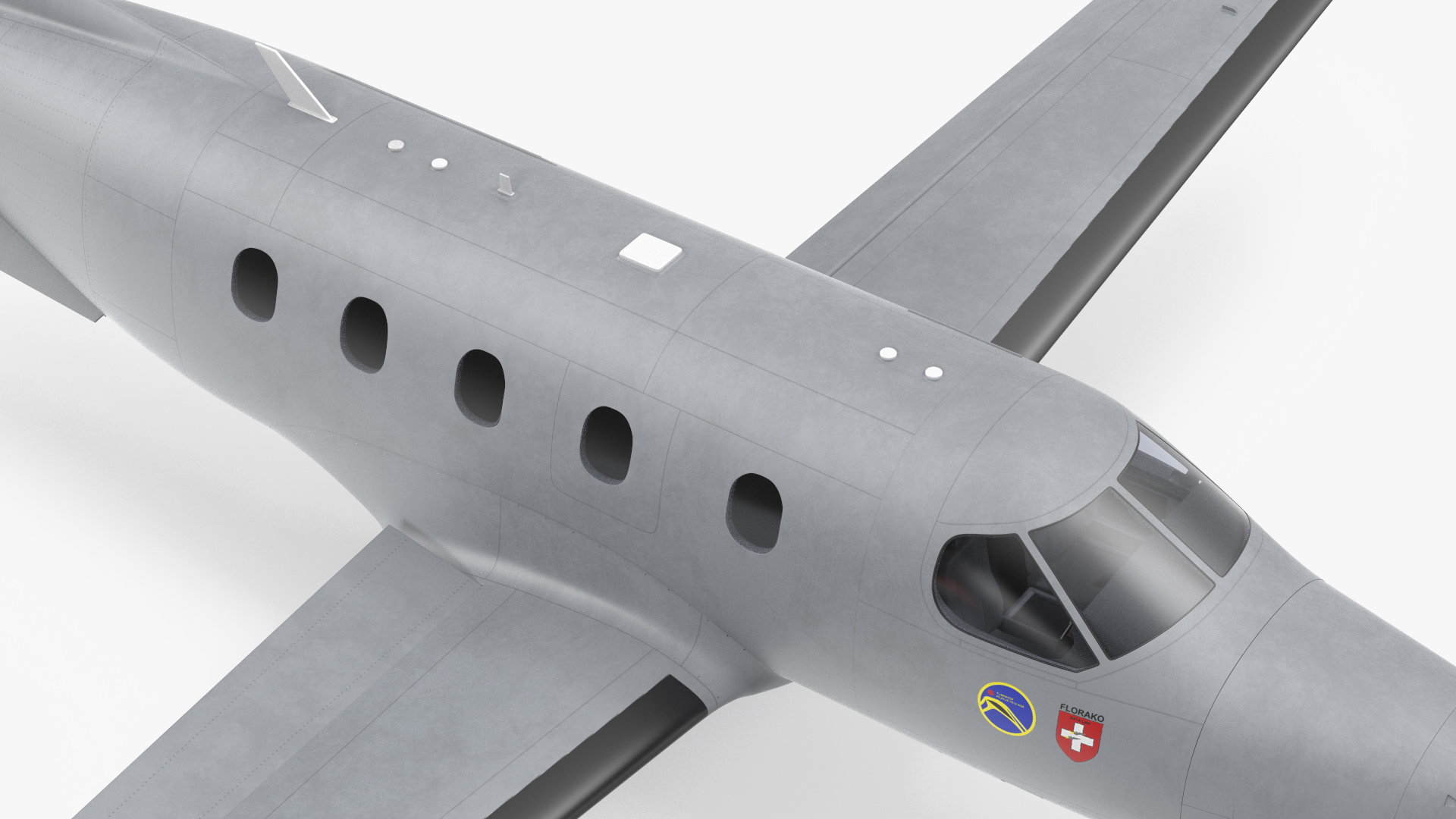 Pilatus PC 12M Eagle Rigged 3D