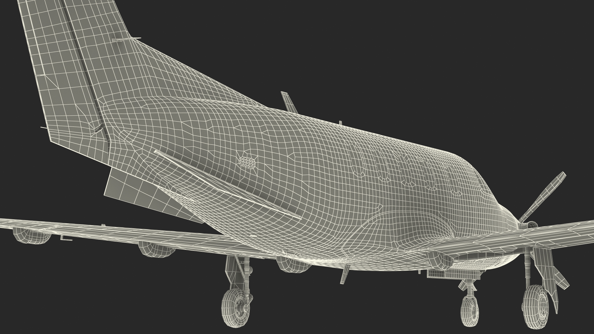 Pilatus PC 12M Eagle Rigged 3D