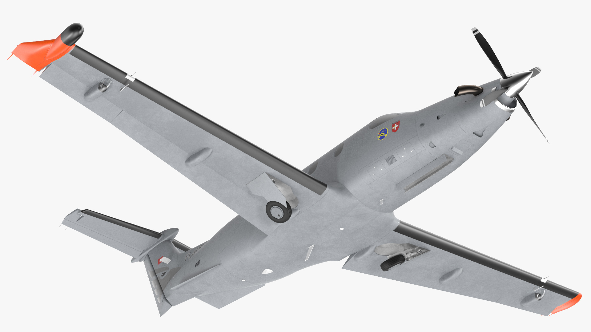 Pilatus PC 12M Eagle Rigged 3D