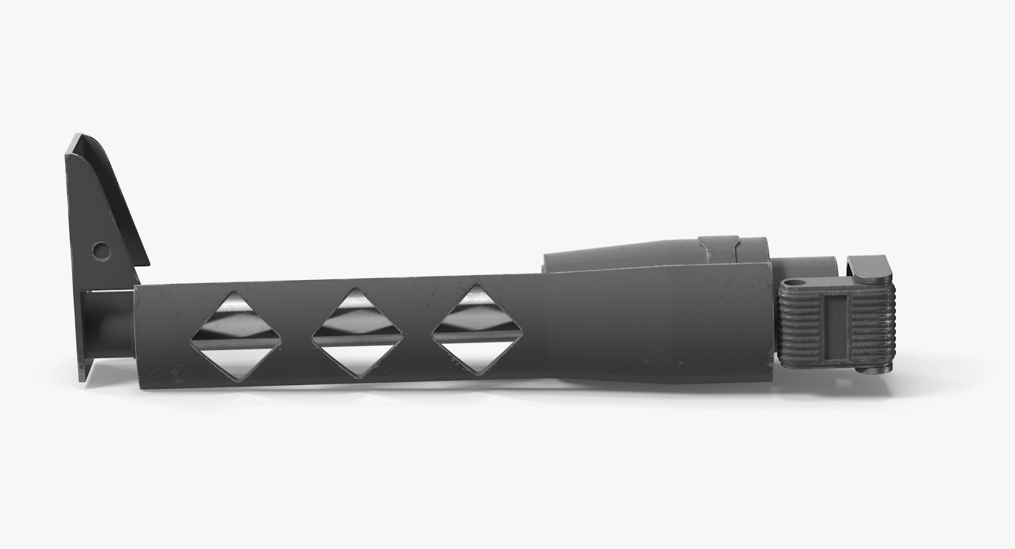 3D model Sci Fi Painted Hydraulic Cylinder 8