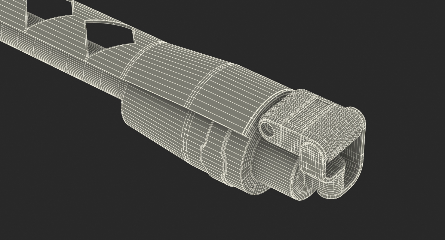 3D model Sci Fi Painted Hydraulic Cylinder 8