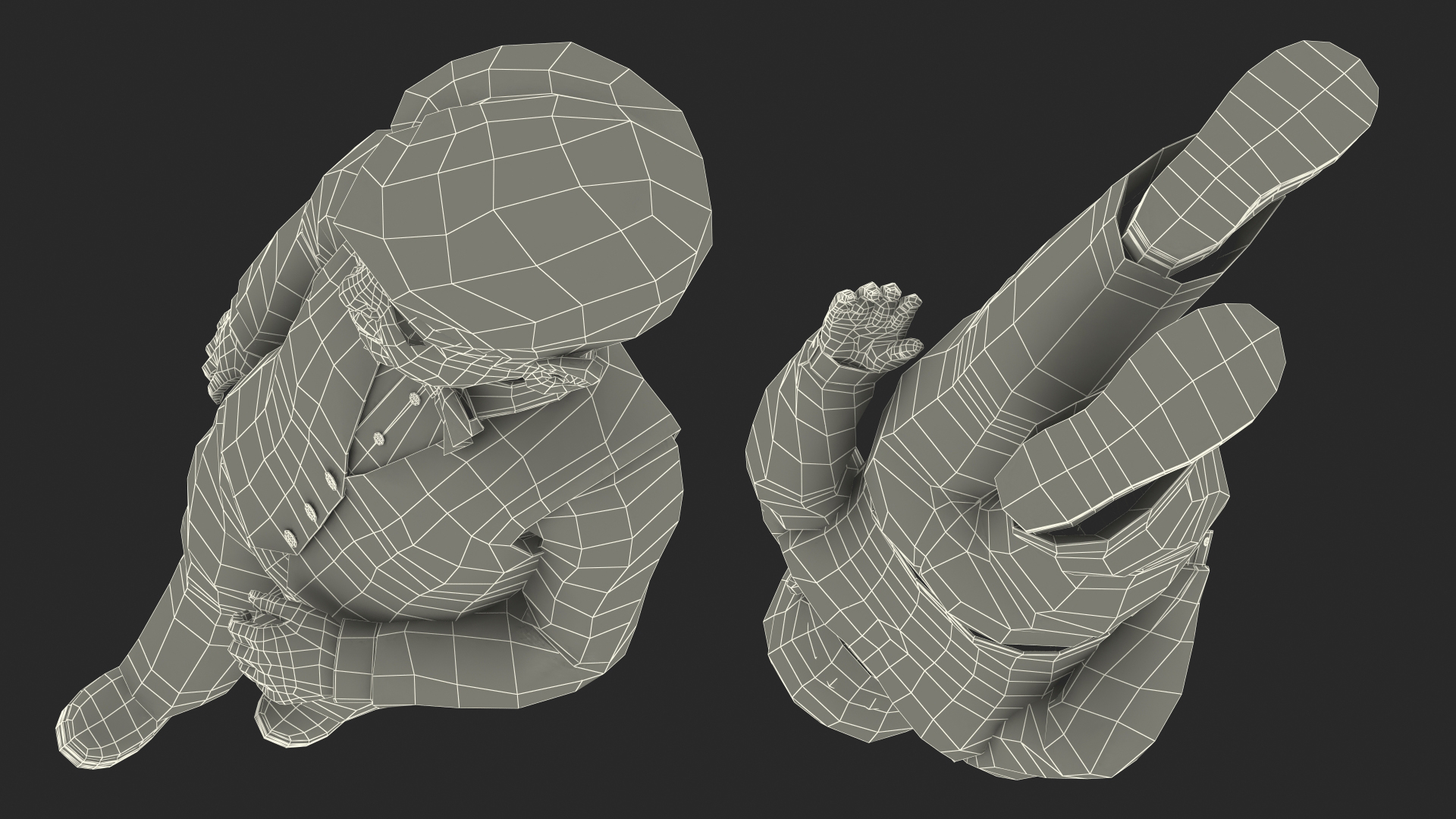 3D Realistic Child Boy Party Style