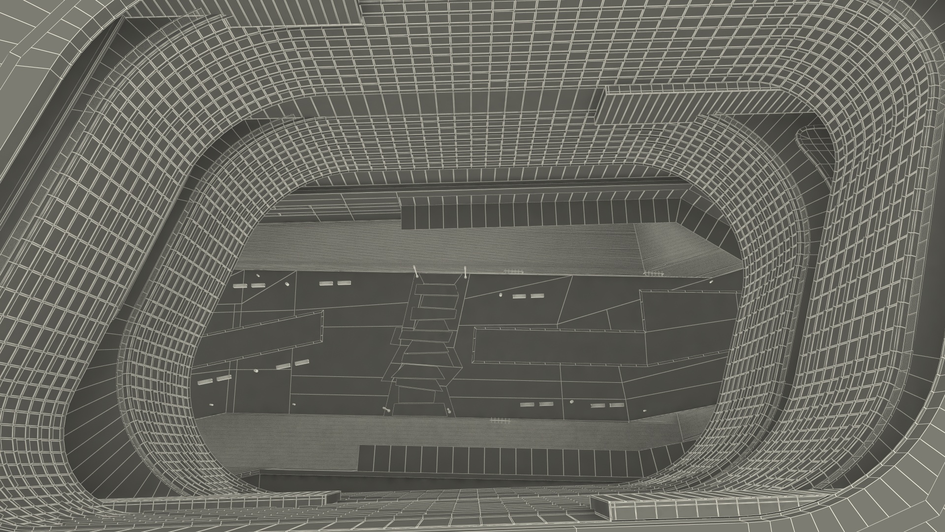 Office Building Fur 3D model