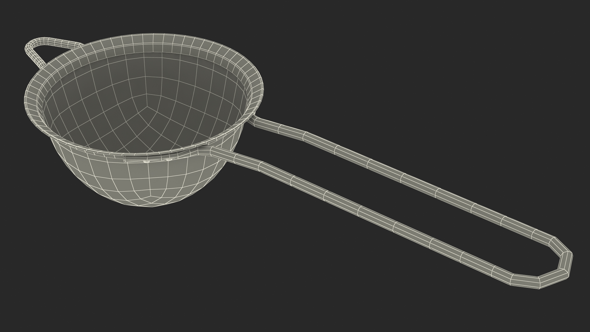 3D model Fine Mesh Sieve