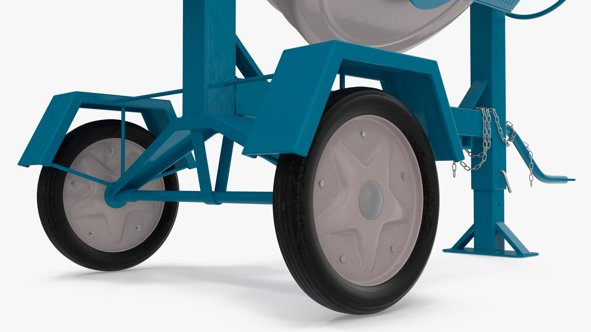 3D model Portable Cement Mixing Machine