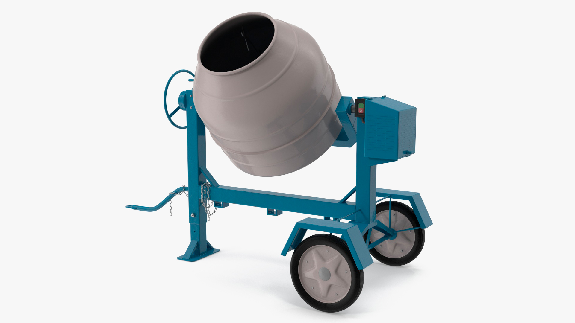 3D model Portable Cement Mixing Machine