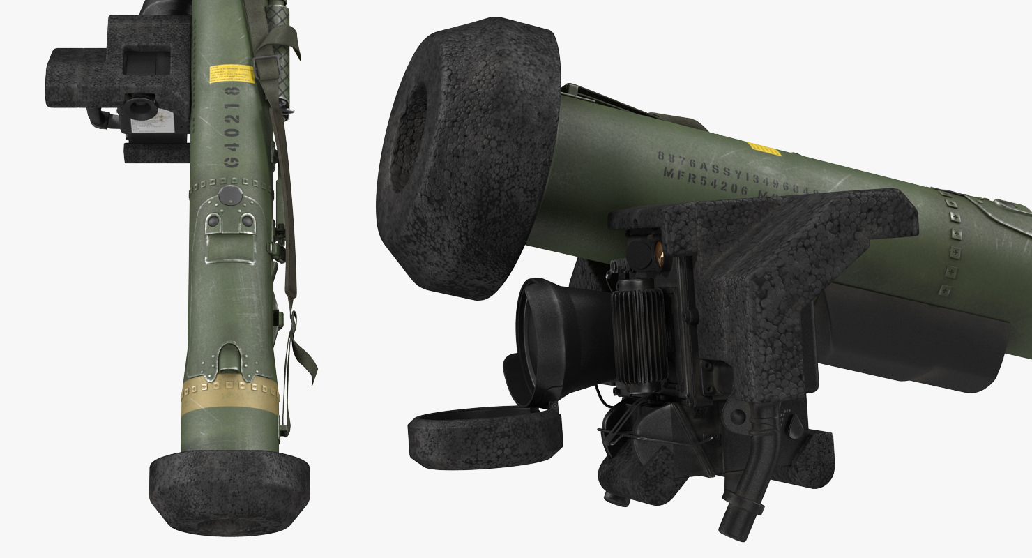 Anti Tank Missile FGM 148 Javelin Set 3D