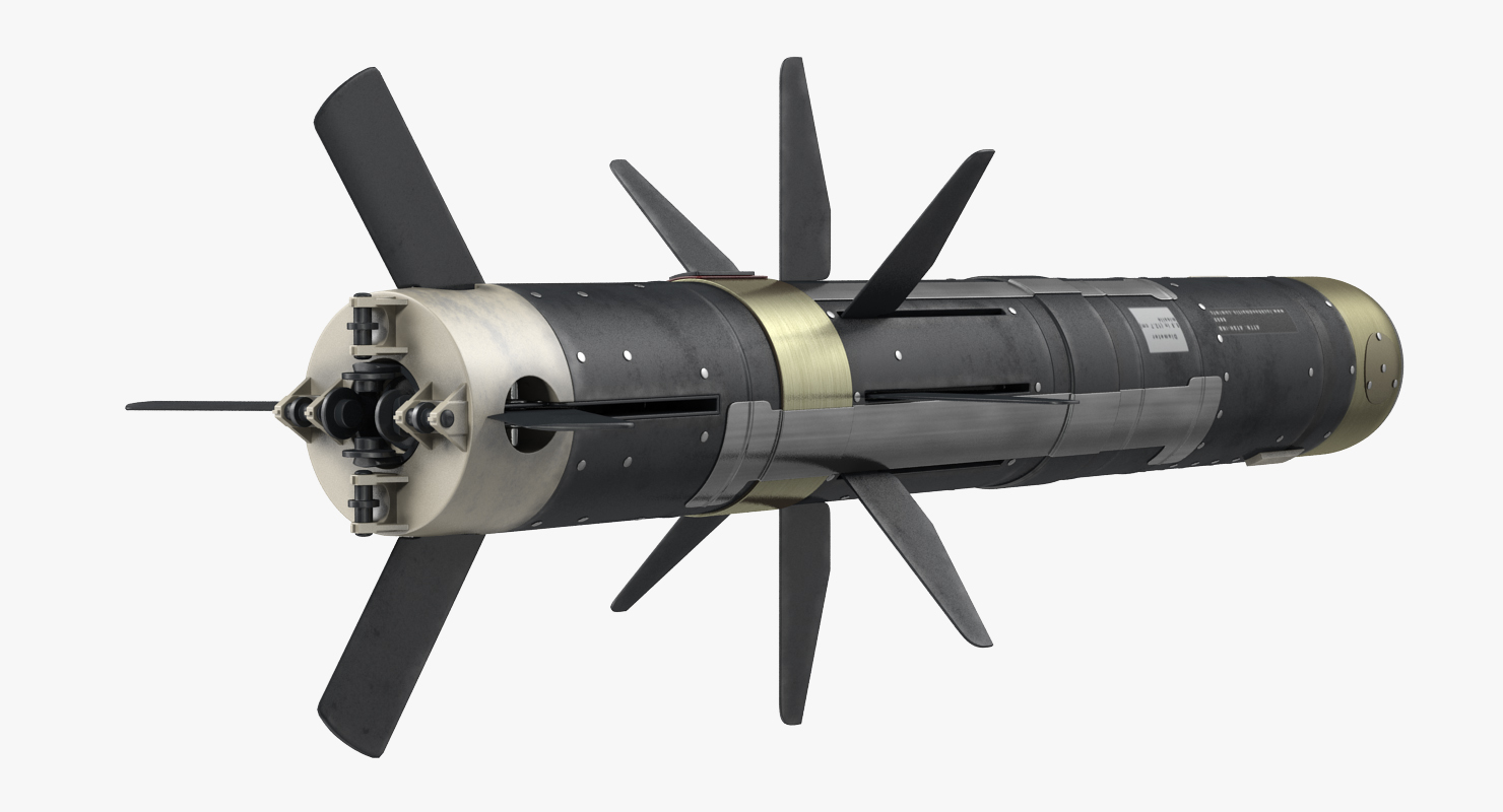Anti Tank Missile FGM 148 Javelin Set 3D