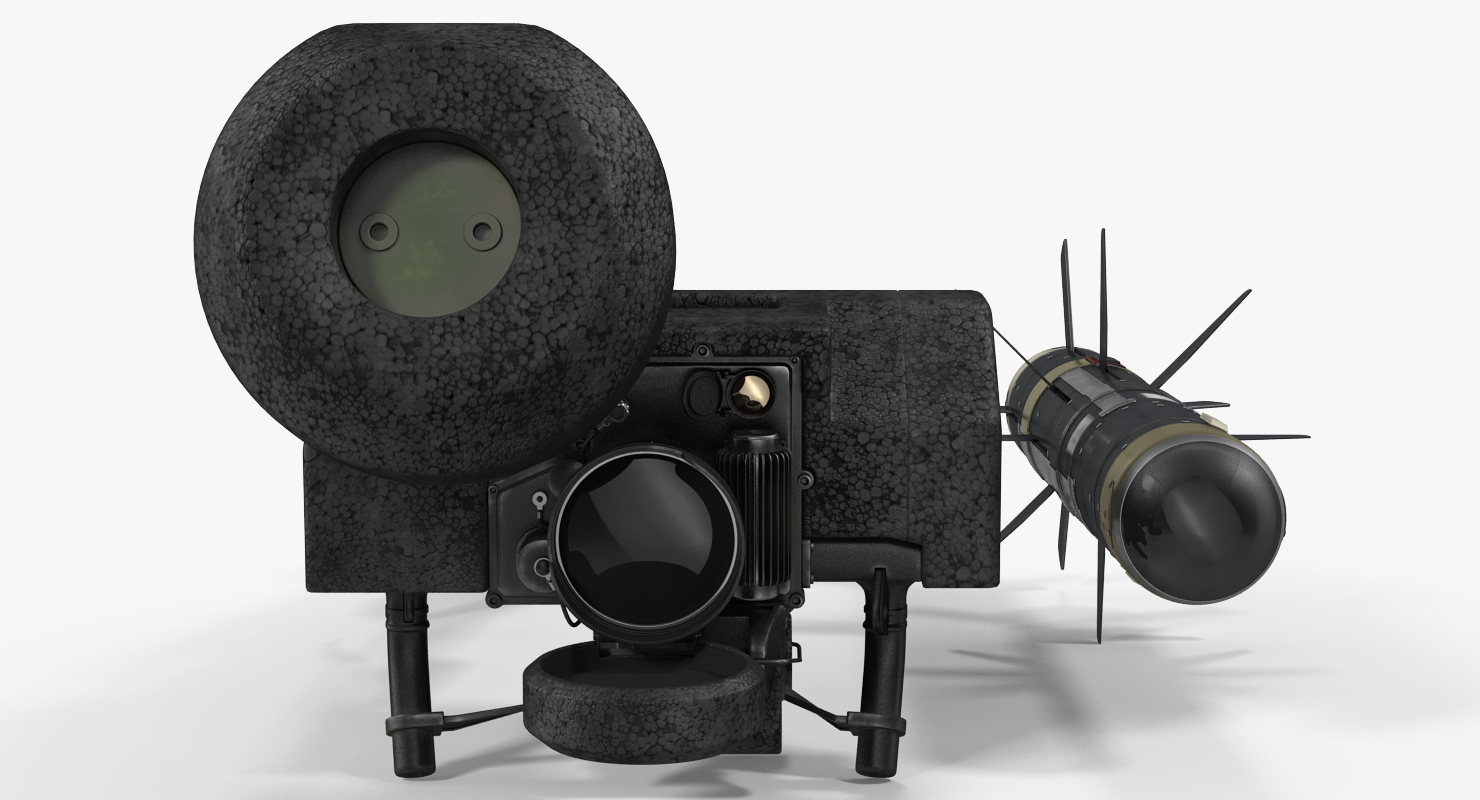 Anti Tank Missile FGM 148 Javelin Set 3D