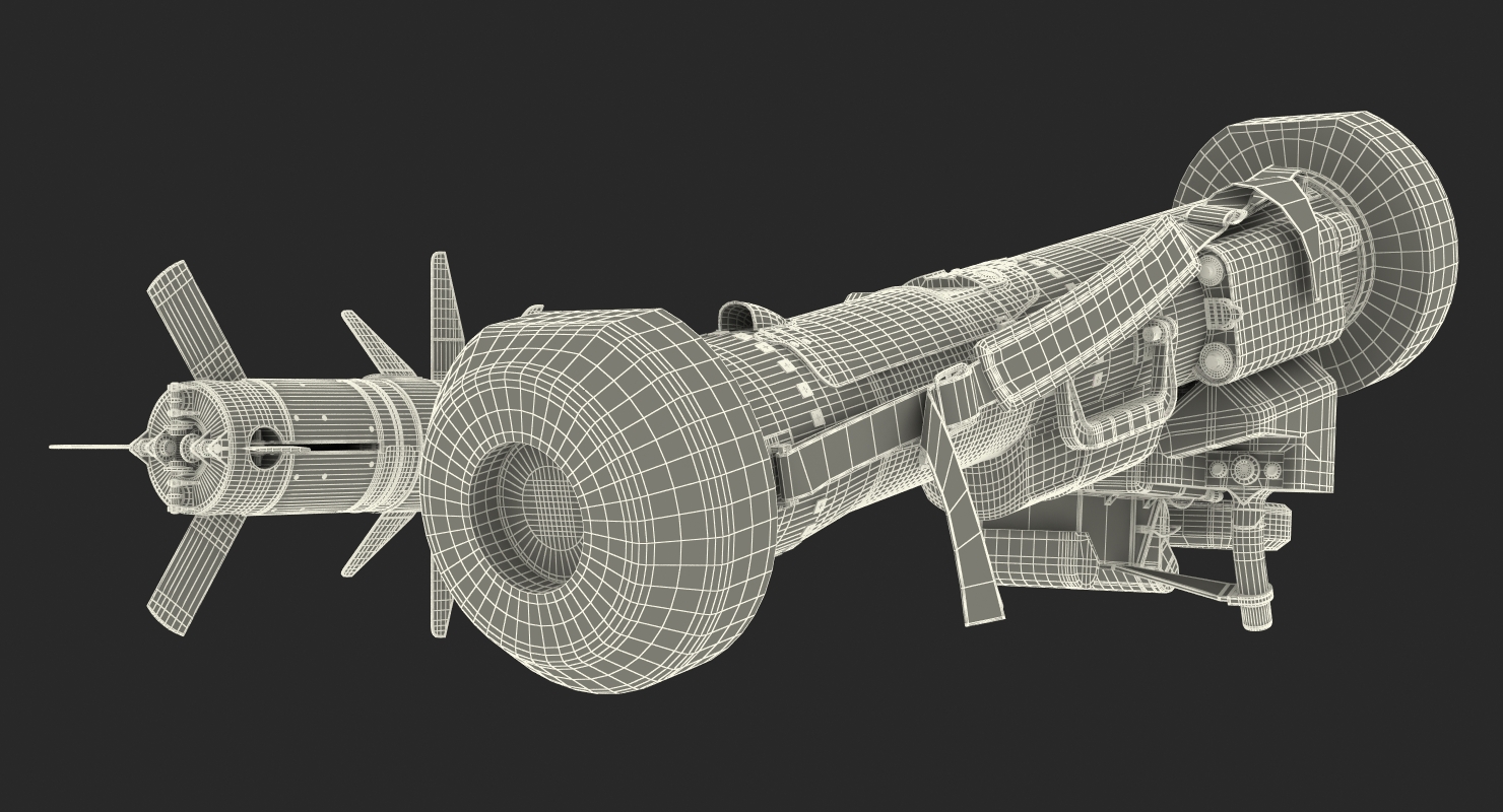 Anti Tank Missile FGM 148 Javelin Set 3D