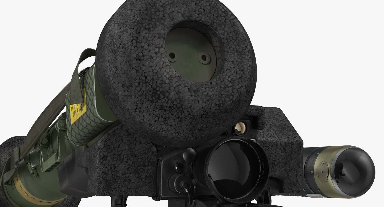 Anti Tank Missile FGM 148 Javelin Set 3D