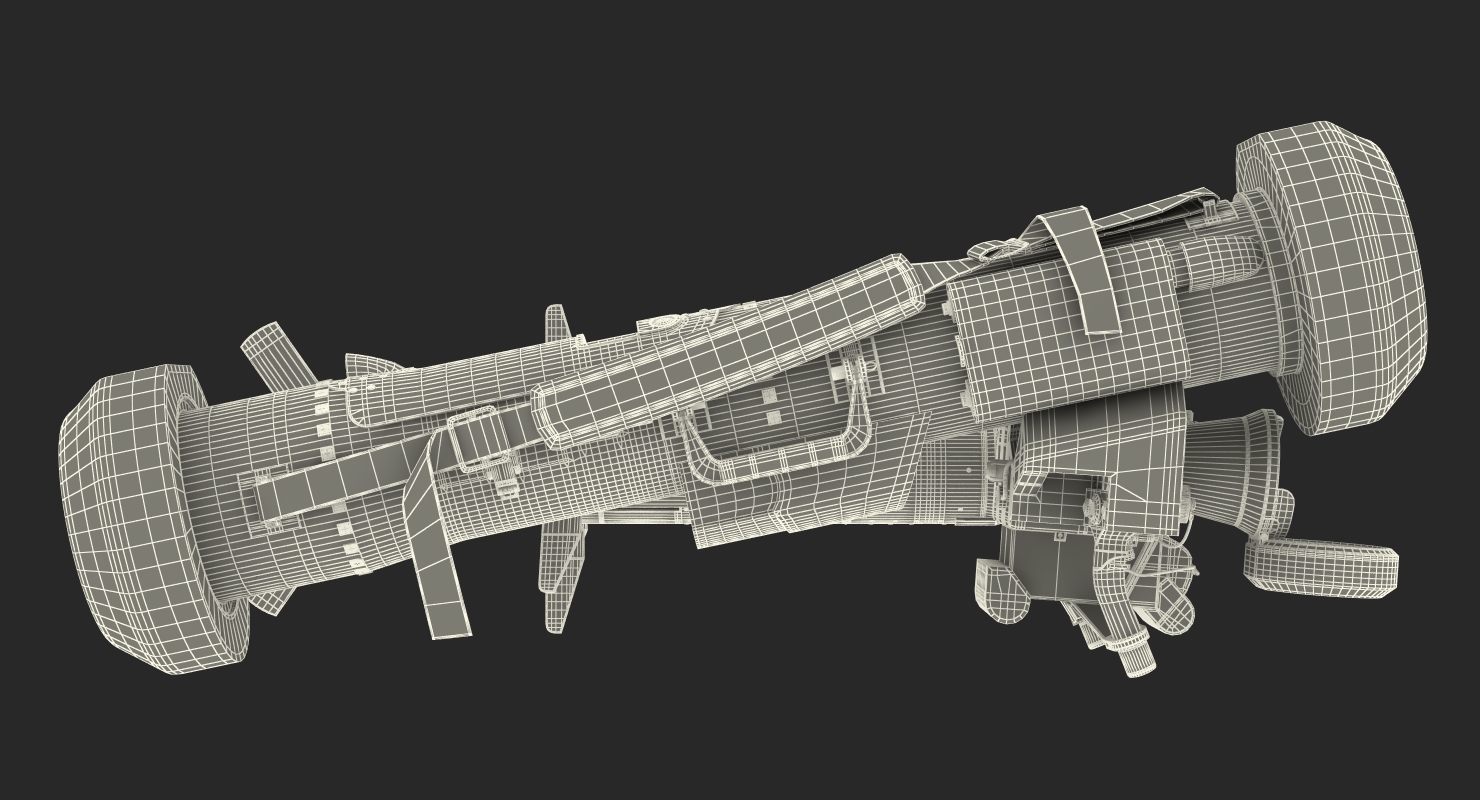 Anti Tank Missile FGM 148 Javelin Set 3D