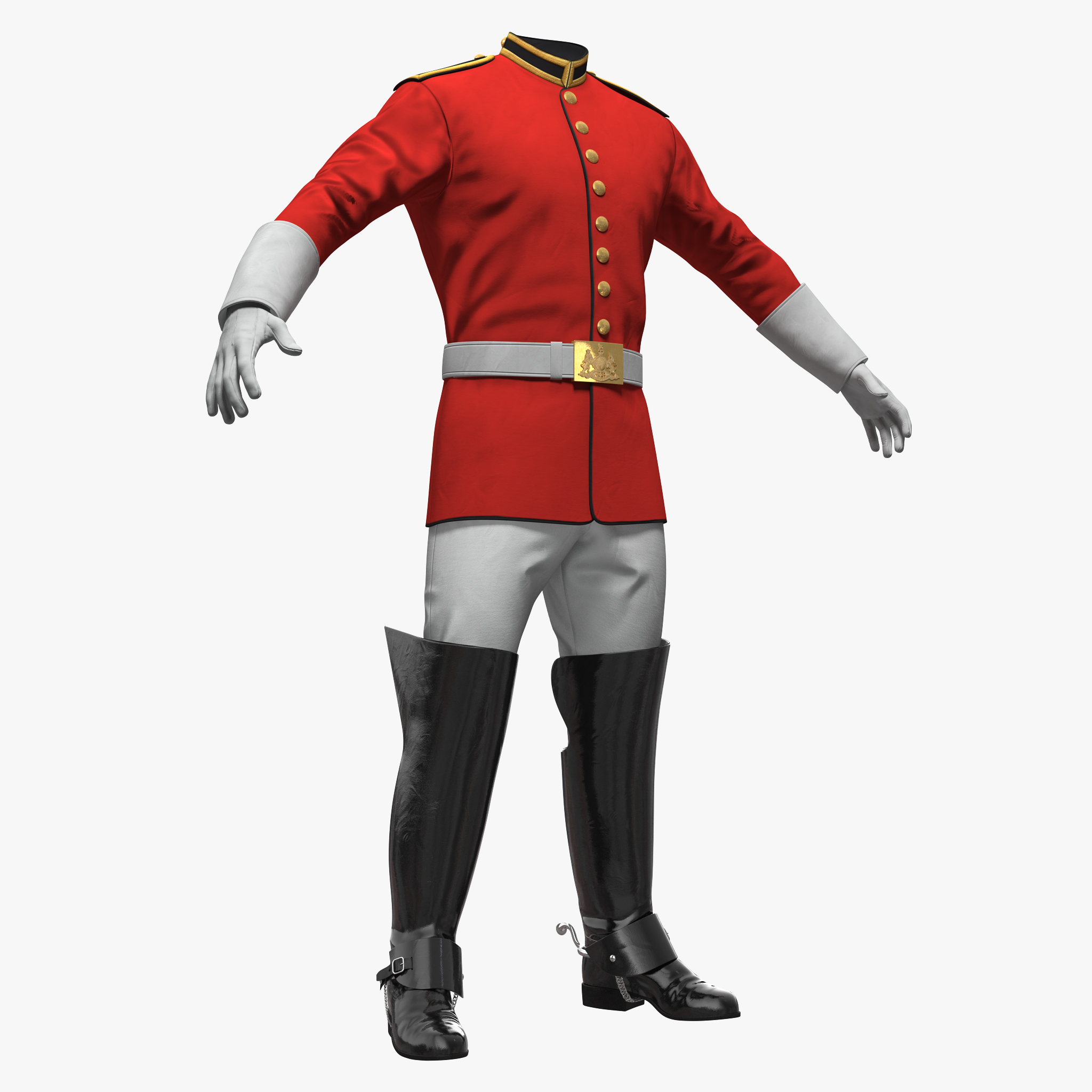 British Cavalry Life Guard Uniform