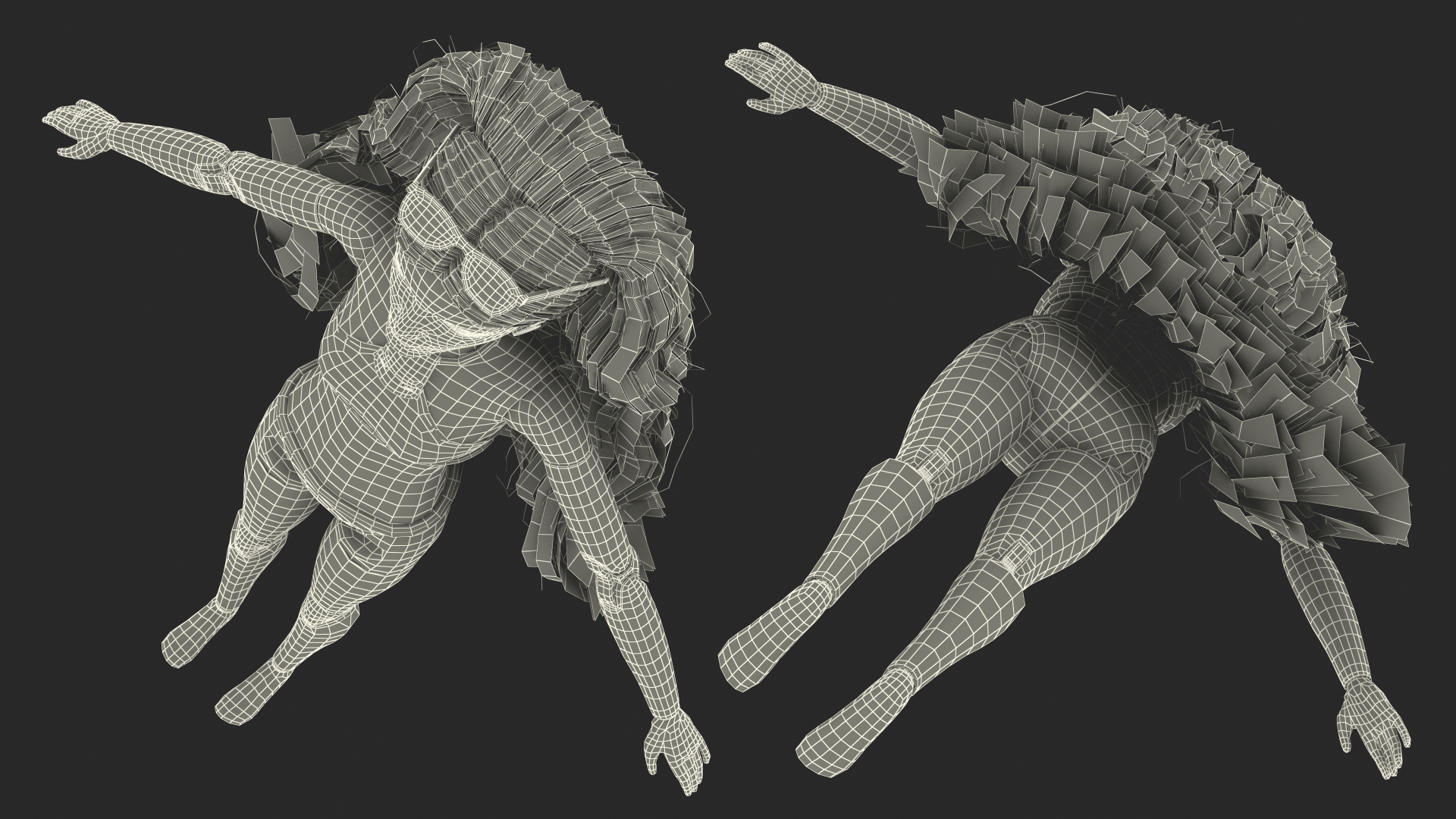 3D Barbie Doll Swimsuit Rigged for Cinema 4D