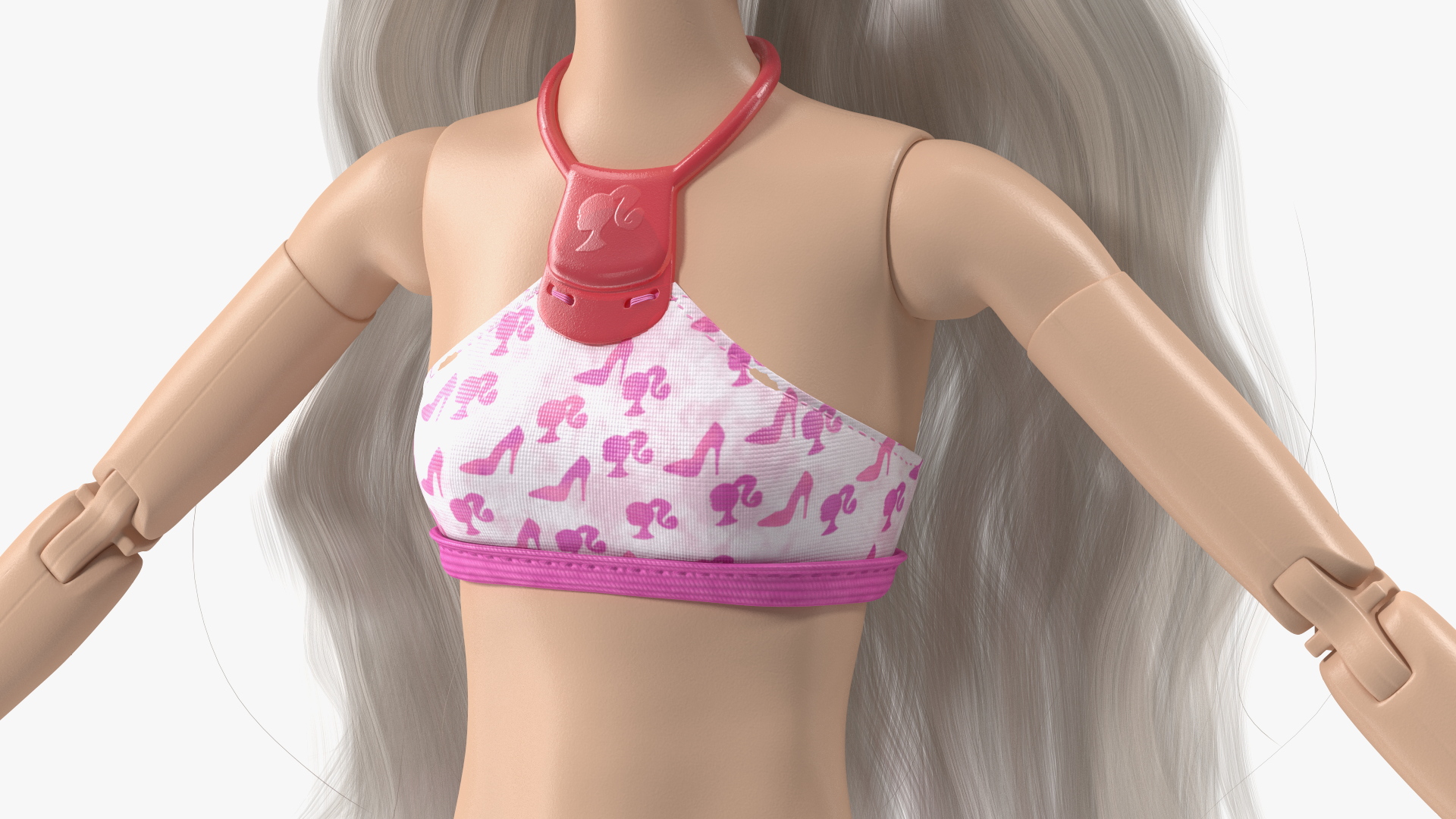 3D Barbie Doll Swimsuit Rigged for Cinema 4D